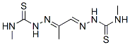 Pyruvaldehyde bis(N4-methylthiosemicarbazone) CAS#: 673-68-7