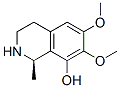 [R,(-)]-1,2,3,4-Tetrahydro-6,7-dimethoxy-1-methylisoquinolin-8-ol CAS#: 529-58-8