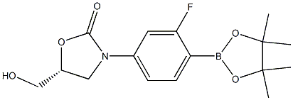 (R)-3-(3-fluoro-4-(4,4,5,5-tetraMethyl-1,3,2-dioxaborolan-2-yl)phenyl)-5-(hydroxyMethyl)oxazolidin-2-one CAS#: 504438-22-6