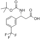 (R)-BOC-3-(TRIFLUOROMETHYL)-BETA-PHE-OH CAS#: 501015-18-5