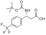 (R)-BOC-4-(TRIFLUOROMETHYL)-BETA-PHE-OH CAS#: 501015-19-6