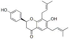 (S)-2,3-Dihydro-7-hydroxy-2-(4-hydroxyphenyl)-6,8-bis(3-methyl-2-butenyl)-4H-1-benzopyran-4-one CAS#: 50939-03-2