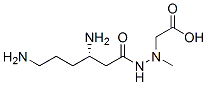 (S)-3,6-Diaminohexanoic acid N'-(carboxymethyl)-N'-methyl hydrazide CAS#: 58773-34-5