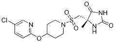 (S)-5-(((4-((5-chloropyridin-2-yl)oxy)piperidin-1-yl)sulfonyl)Methyl)-5-MethyliMidazolidine-2,4-dione CAS#: 459814-90-5