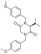 (S)-N,N'-Bis(p-methoxybenzyl)-3-isopropyl-piperazine-2,5-dione CAS#: 479681-55-5