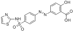Salazosulfathiazole CAS#: 515-58-2