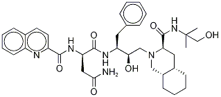 Saquinavir Hydroxy-tert-butylamide CAS#: 438200-34-1