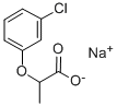 Sodium 2-(3-chlorophenoxy)propanoate CAS#: 53404-22-1