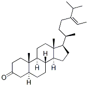 Stigmast-24(28)-en-3-one, (5alpha)- CAS#: 55123-75-6