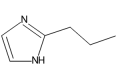 Structure of 2-Propylimidazole CAS 50995-95-4