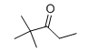Structure of 2,2-Dimethyl-3-pentanone CAS 564-04-5