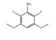 Structure of 2,6-Difluoro-3,5-dimethoxyaniline CAS 651734-54-2