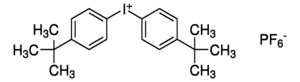Structure-of-Bis4-tert-butylphenyliodonium-hexafluorophosphate-CAS-61358-25-6