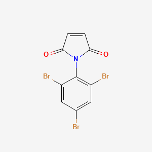 Structure of N-(2,4,6-Tribromophenyl)maleimide CAS 59789-51-4