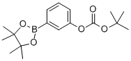 TERT-BUTYL-3-(4,4,5,5-TETRAMETHYL-1,3,2-DIOXABOROLAN-2-YL)PHENYL CARBONATE CAS#: 480438-74-2