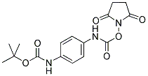 TERT-BUTYL N-SUCCINIMIDYL N,N'-(1,4-PHENYLENE)DICARBAMATE CAS#: 402825-01-8