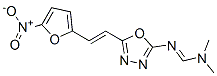 TRANS-2-((DIMETHYLAMINO)METHYLIMINO)-5-(2-(5-NITRO-2-FURYL)VINYL)-1,3,4- OXADIAZOLE) CAS#: 55738-54-0