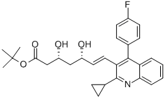 Tert-buthyl Pitavastatin CAS#: 586966-54-3