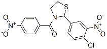 Thiazolidine, 2-(4-chloro-3-nitrophenyl)-3-(4-nitrobenzoyl)- (9CI) CAS#: 477516-59-9