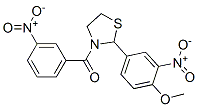 Thiazolidine, 2-(4-methoxy-3-nitrophenyl)-3-(3-nitrobenzoyl)- (9CI) CAS#: 477515-56-3