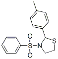 Thiazolidine, 2-(4-methylphenyl)-3-(phenylsulfonyl)- (9CI) CAS#: 537677-92-2