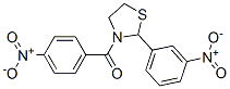 Thiazolidine, 3-(4-nitrobenzoyl)-2-(3-nitrophenyl)- (9CI) CAS#: 477515-75-6