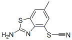 Thiocyanic acid, 2-amino-6-methyl-4-benzothiazolyl ester (9CI) CAS#: 51335-54-7