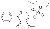 Thiophosphoric acid O-ethyl O-isopropyl O-(1,6-dihydro-5-methoxy-6-oxo-1-phenylpyridazin-4-yl) ester CAS#: 59631-22-0