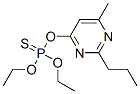 Thiophosphoric acid O,O-diethyl O-(2-propyl-6-methylpyrimidin-4-yl) ester CAS#: 5826-91-5