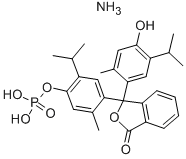 Thymolphthalein phosphoric acid diammonium salt CAS#: 51027-02-2