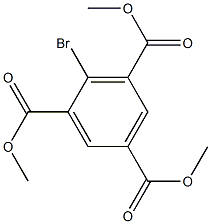 TriMethyl 2-broMobenzene-1,3,5-tricarboxylate CAS#: 43141-00-0