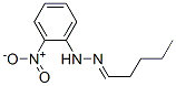 Valeraldehyde (2-nitrophenyl)hydrazone CAS#: 5977-70-8