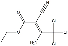 (Z)-ethyl 3-aMino-4,4,4-trichloro-2-cyanobut-2-enoate CAS#: 49765-05-1