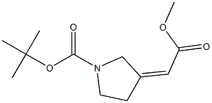 (Z)-tert-butyl 3-(2-Methoxy-2-oxoethylidene)pyrrolidine-1-carboxylate CAS#: 441773-67-7