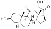 allopregnane-3beta,21-diol-11,20-dione CAS#: 566-02-9