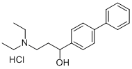 alpha-(2-(Diethylamino)ethyl)-4-biphenylmethanol hydrochloride CAS#: 50910-18-4