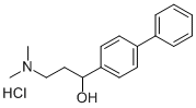 alpha-(2-(Dimethylamino)ethyl)-4-biphenylmethanol hydrochloride CAS#: 50910-17-3