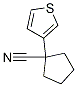 alpha-(3-thienyl)-alpha,alpha-cyclotetraMethylene-acetonitrile CAS#: 55504-26-2