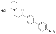 alpha-(4'-Amino-4-biphenylyl)-1-piperidinepropanol hydrochloride CAS#: 50910-32-2