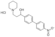 alpha-(4'-Nitro-4-biphenylyl)-1-piperidinepropanol hydrochloride CAS#: 50910-25-3