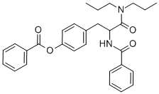 alpha-(Benzoylamino)-4-(benzoyloxy)-N,N-dipropylbenzenepropanamide CAS#: 57227-08-4