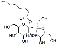 alpha-d-Glucopyranoside, beta-d-fructofuranosyl, octanoate CAS#: 56449-38-8