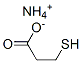 ammonium mercaptopropionate CAS#: 57862-95-0