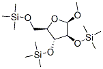 .beta.-Arabinofuranoside, methyl 2,3,5-tris-O-(trimethylsilyl)- CAS#: 56271-63-7