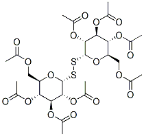 .beta.-D-Glucopyranose, 1,1-dithiobis1-deoxy-, octaacetate CAS#: 5207-08-9