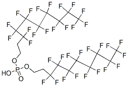 bis(3,3,4,4,5,5,6,6,7,7,8,8,9,9,10,10,10-heptadecafluorodecyl) hydrogen phosphate CAS#: 678-41-1