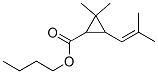 butyl 2,2-dimethyl-3-(2-methylprop-1-enyl)cyclopropane-1-carboxylate CAS#: 5458-66-2