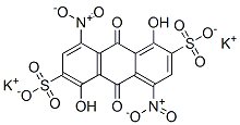 dipotassium 1,5-dihydroxy-9,10-dihydro-4,8-dinitro-9,10-dioxoanthracene-2,6-disulphonate CAS#: 56113-23-6
