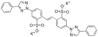 dipotassium 4,4'-bis(4-phenyl-2H-1,2,3-triazol-2-yl)stilbene-2,2'-disulphonate CAS#: 52237-03-3