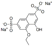 disodium 4-ethoxy-5-hydroxynaphthalene-2,7-disulphonate CAS#: 6272-19-1